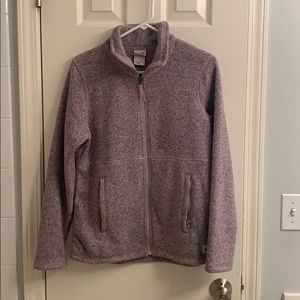 North Face Pink/Grey Fleece Jacket